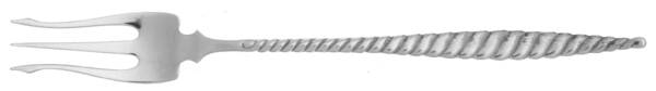 Oval Twist (Sterling, 1880) Oyster Fork