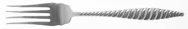 Oval Twist (Sterling, 1880) Fork