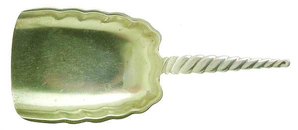Oval Twist (Sterling, 1880) Caddy Scoop
