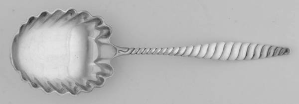 Oval Twist (Sterling, 1880) Large Solid Berry/Casserole Spoon
