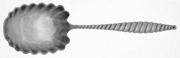 Oval Twist (Sterling, 1880) Preserve Spoon