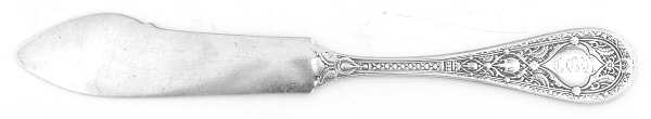 Persian (Sterling, 1880) Monogramed Flat Handle Master Butter Knife