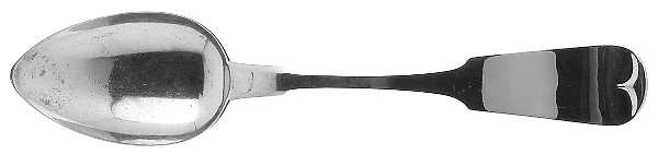 Plain Tip (Sterling, 1870) Tablespoon (Serving Spoon)