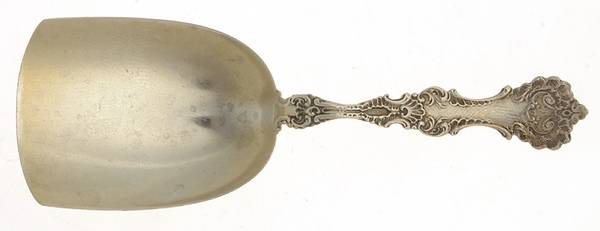Pompadour (Sterling, 1895-1898) Caddy Scoop