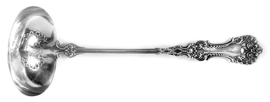 Pompadour (Sterling, 1895-1898) Oyster Ladle Solid Piece