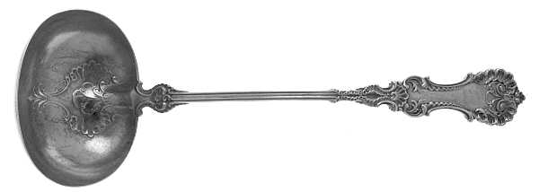 Pompadour (Sterling, 1895-1898) Small Solid Soup Ladle