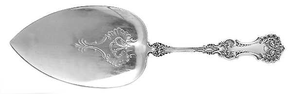 Pompadour (Sterling, 1895-1898) Large Solid Pie Knife