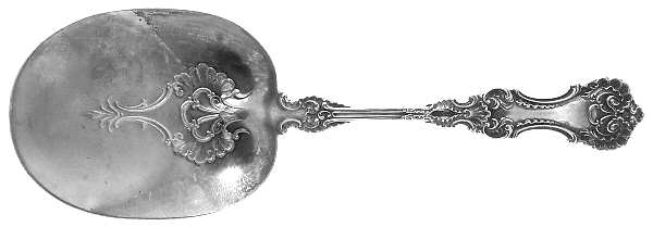 Pompadour (Sterling, 1895-1898) Solid Waffle Server