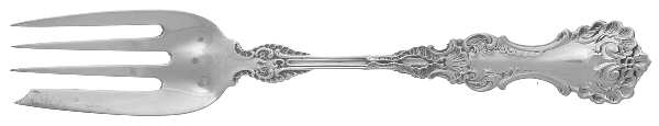 Pompadour (Sterling, 1895-1898) Individual Salad Fork