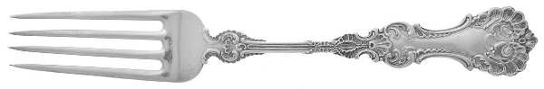 Pompadour (Sterling, 1895-1898) Fork by Whiting Manf Co