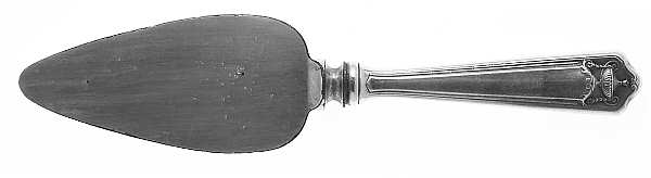 Pompeian (Sterling, 1913) Cheese Server with Silverplate Blade