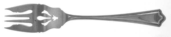 Portland (Sterling, 1913-1914, No Monograms) Individual Solid Fish Fork