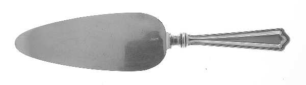 Portland (Sterling, 1913-1914, No Monograms) Pie Server with Silverplate Blade