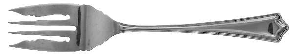 Portland (Sterling, 1913-1914, No Monograms) Individual Salad Fork
