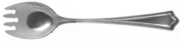 Portland (Sterling, 1913-1914, No Monograms) Ice Cream Fork