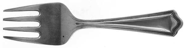 Portland (Sterling, 1913-1914, No Monograms) Baby Fork