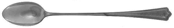 Portland (Sterling, 1913-1914, No Monograms) Iced Tea Spoon