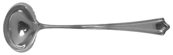 Portland (Sterling, 1913-1914, No Monograms) Solid Piece Cream Ladle