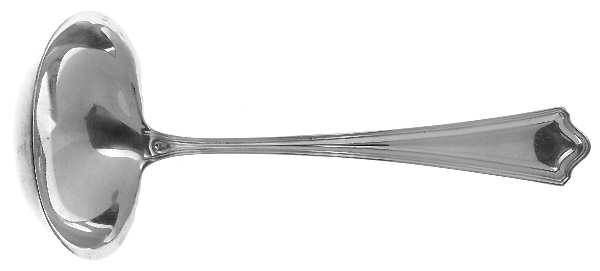 Portland (Sterling, 1913-1914, No Monograms) Solid Gravy Ladle