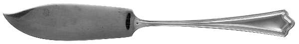 Portland (Sterling, 1913-1914, No Monograms) Flat Handle Master Butter Knife