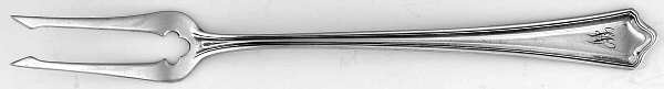 Portland (Sterling, 1913-1914, No Monograms) Short Handle Pickle/Olive Fork