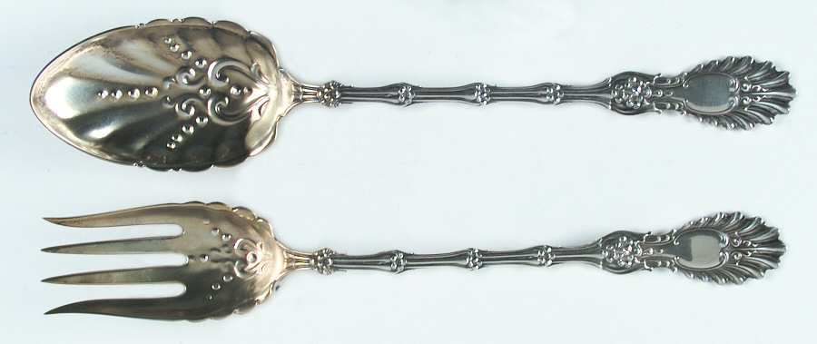 Radiant (Sterling, 1895) Solid Oversized Serving Salad Set