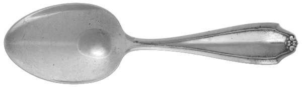 Stratford (Sterling, 1910) Straight Handle Baby Spoon