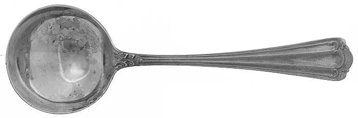 Stuart (Sterling, 1912) Round Bowl Soup Spoon (Bouillon)