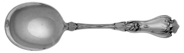 Violet (Sterling, 1905) Round Bowl Soup Spoon (Cream Soup)