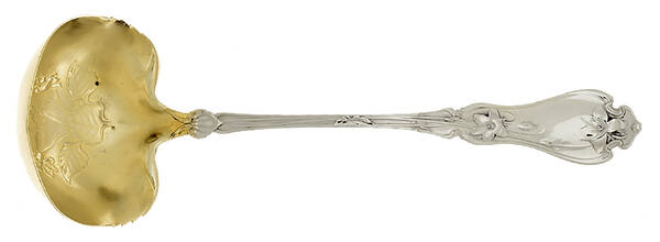 Violet (Sterling, 1905) Solid Piece Cream Ladle