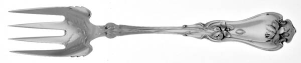Violet (Sterling, 1905) Small Chipped Beef Fork by Whiting Manf Co