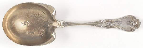 Violet (Sterling, 1905) Small Brtcut Berry/Casserole Spoon