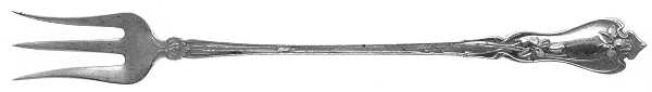 Violet (Sterling, 1905) Oyster Fork by Whiting Manf Co