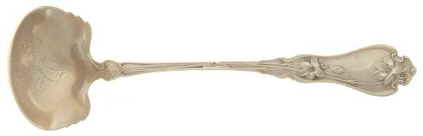 Violet (Sterling, 1905) Solid Piece Cream Ladle