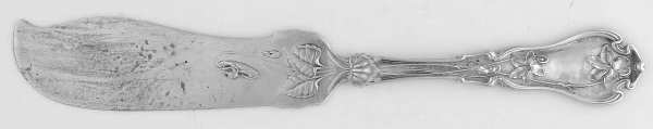 Violet (Sterling, 1905) Flat Handle Master Butter Knife