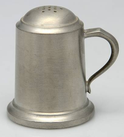 Pewter Hollowware Pepper Shaker