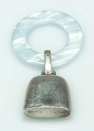 Sterling Hollowware Teething Ring