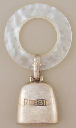 Sterling Hollowware Teething Ring