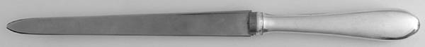 WEB1 (STERLING) Letter Opener with Stainless Blade