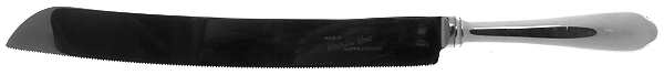 WEB1 (STERLING) Wedding Cake Knife with Stainless Blade