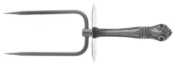 WEB3 (Sterling) Large Joint/Roast Holder Fork