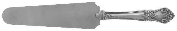 WEB3 (Sterling) Cake Server with Stainless Blade