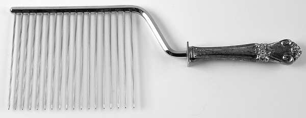 WEB3 (Sterling) Cake Breaker with Silverplate Prongs