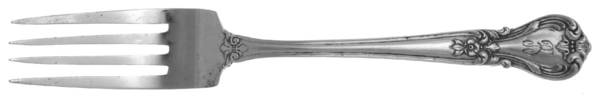 Ancestry (Sterling, 1940) Monogrammed Youth Fork