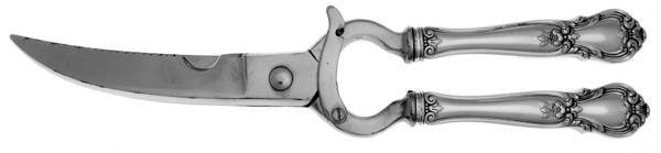 Ancestry (Sterling, 1940) Poultry Shears with Stainless Blades