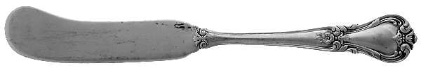 Ancestry (Sterling, 1940) Flat Handle Butter Spreader