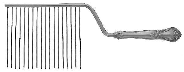 Ancestry (Sterling, 1940) Cake Breaker with Silverplate Prongs