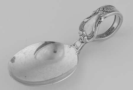 Ancestry (Sterling, 1940) Spoon-Baby/Curved Handle