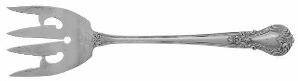 Ancestry (Sterling, 1940) Large Solid Tined Sardine Serving Fork