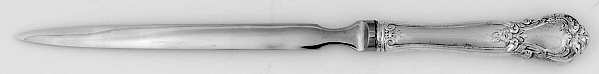 Ancestry (Sterling, 1940) Large Letter Opener with Stainless Blade